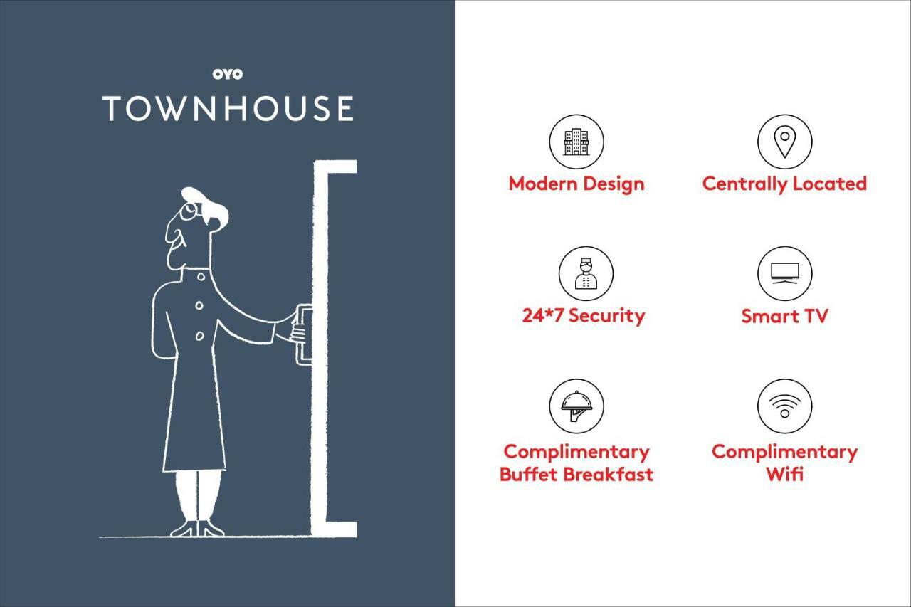 Oyo Townhouse 027 Sector 15 Gurgaon Hotel Luaran gambar
